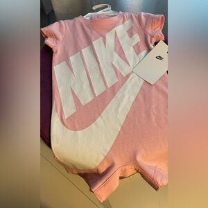 Nike Blush Tee with Bold White Branding